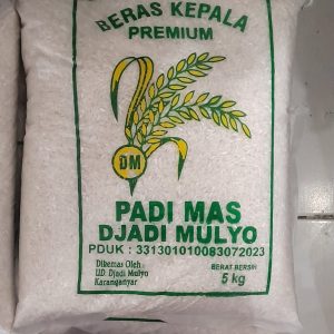 Padi Mas Djadi Mulyo – Beras Kepala Premium (5kg)